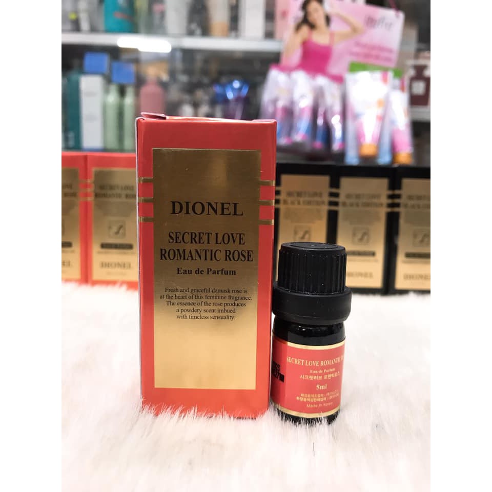 Nước hoa vùng kín Dionel Secret Love 5ml Hàn Quốc đủ 3 màu | BigBuy360 - bigbuy360.vn