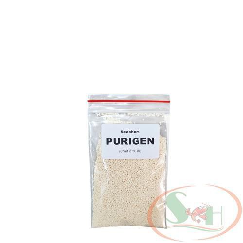 Vật liệu lọc Seachem Purigen túi 50ml, 100ml khử vàng đục màu lũa làm trong nước