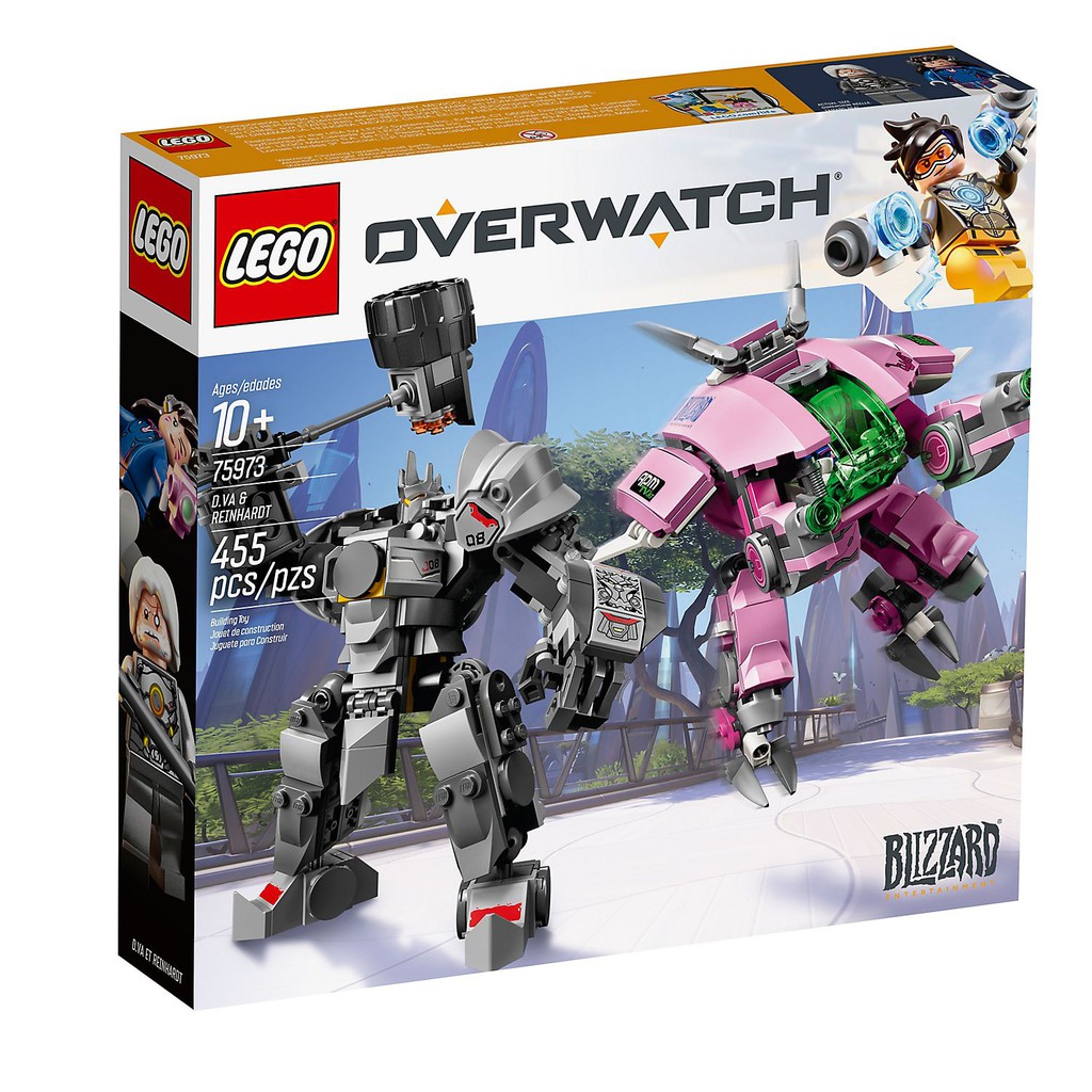 [CÓ SẴN] Lego UNIK BRICK 75973 D.Va & Reinhardt trong Overwatch - Bộ lắp ráp D.VA và Reinhardt trong game Overwatch