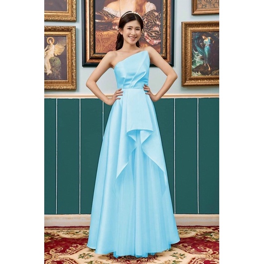 ĐẦM CÚP XÉO NGỰC TÙNG XOÈ 3 LỚP