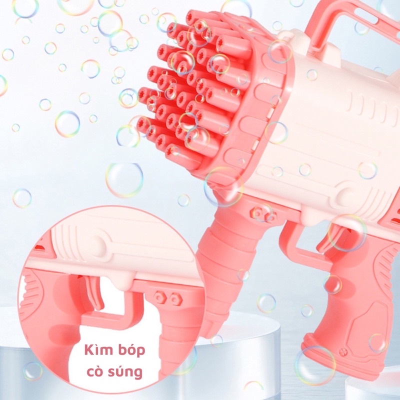 Đồ chơi ! Máy thổi siêu bóng 32 lòng siêu hot