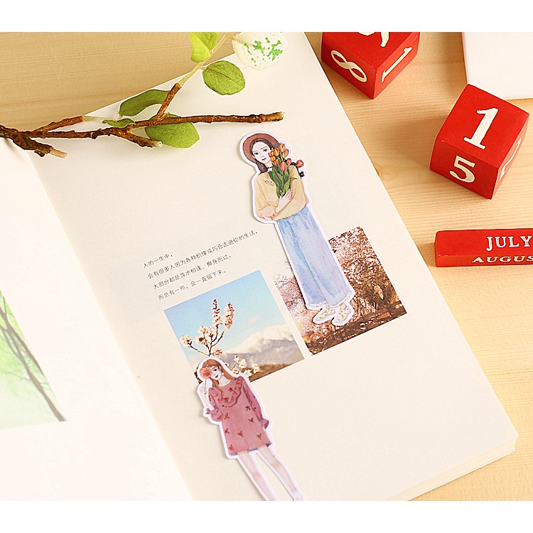 Handbook stickers literary freshness Mori girl diary diy stickers Handbook stickers Little sweet. Girl