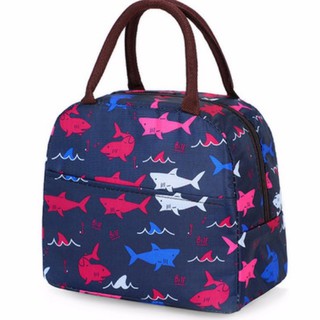 Túi đựng cơm giữ nhiệt Cao Cấp 2 ngăn, 3 lớp (size 21x11x19 cm) - Túi đựng thức ăn giữ nhiệt - Thermal Isulation Bag