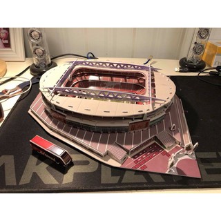 Mô hình sân vận động bóng đá Emirates stadium (Ars)