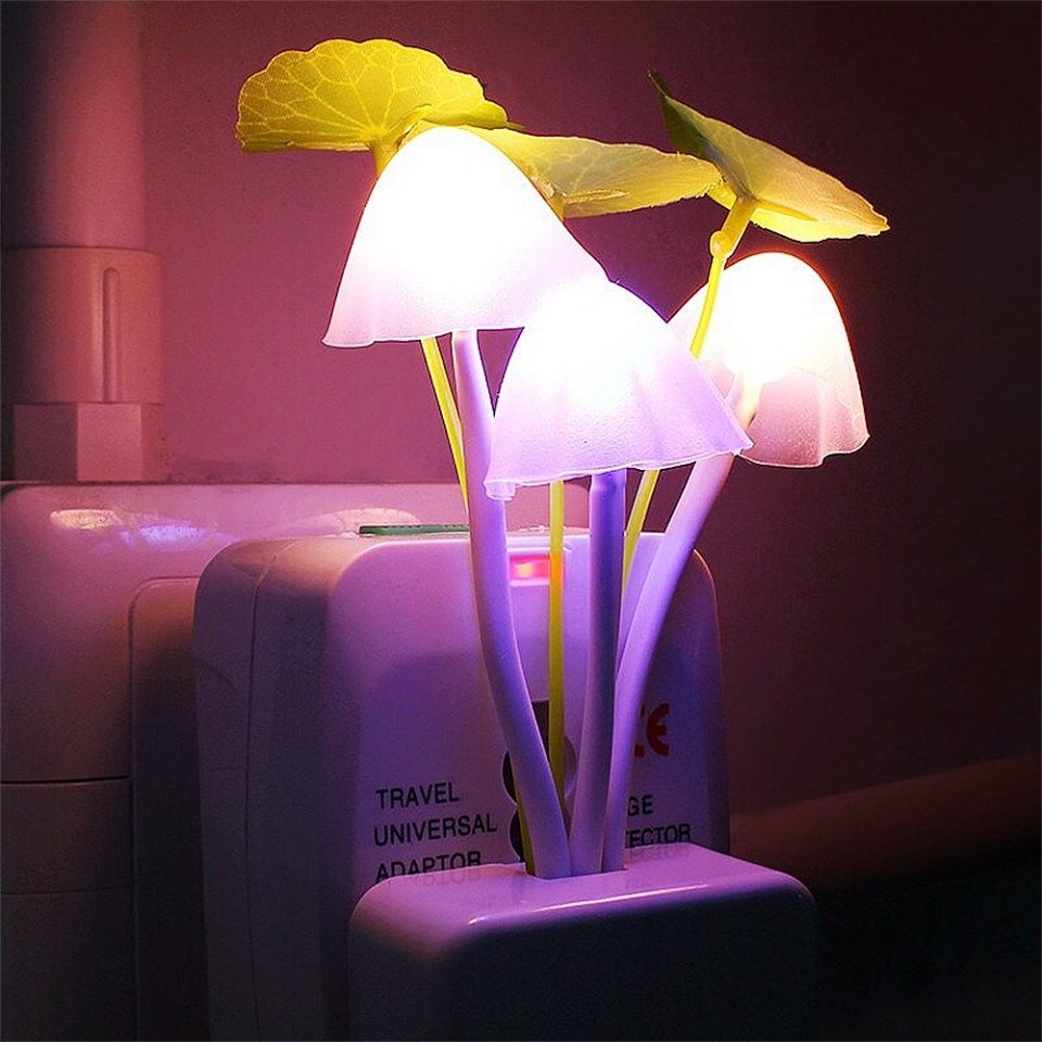 Đèn Ngủ Led Hình Nấm Có Thể Thay Đổi Màu Sắc JP5