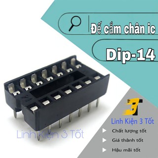 Đế cắm ic 14 chân dip-14