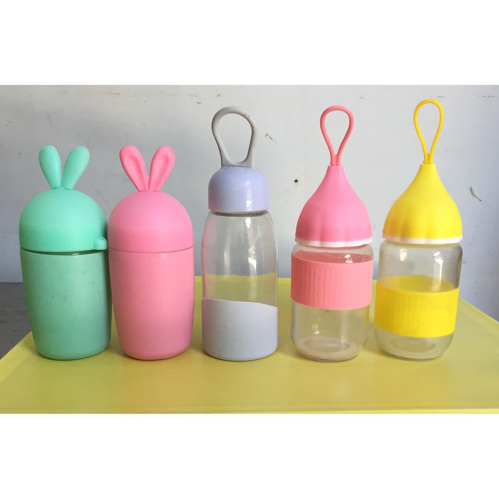 BÌNH THUỶ TINH ĐỰNG NƯỚC Cà Rốt 300ML JH-10171-NN YK12