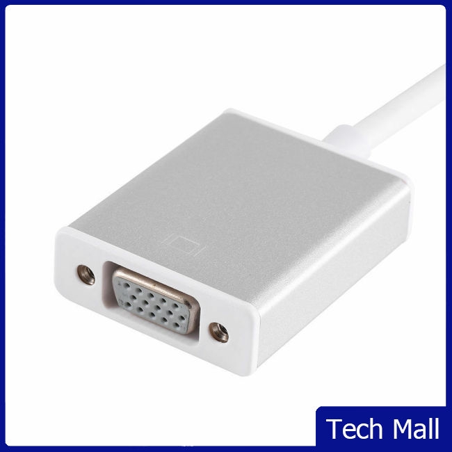 USB 3.1 Type C to VGA Adapter USB-C Male to VGA 1080p Female Converter