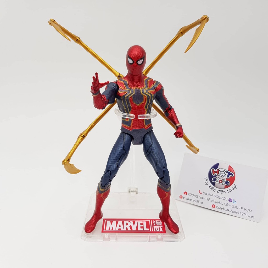 Mô hình Người Nhện iRon Spider Man ZD Toys Avengers 4 Endgame Marvel