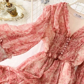 [ORDER] Đầm maxi thiết kế cổ V