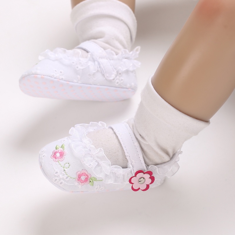 Giày búp bê công chúa zapato VALEN SINA bằng satin phối họa tiết xinh xắn cho bé gái