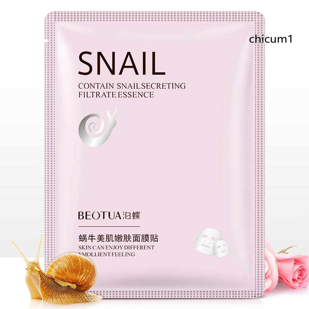 [Hàng mới về] Mặt nạ chiết xuất ốc sên tự nhiên kiềm dầu cấp ẩm và chăm sóc da