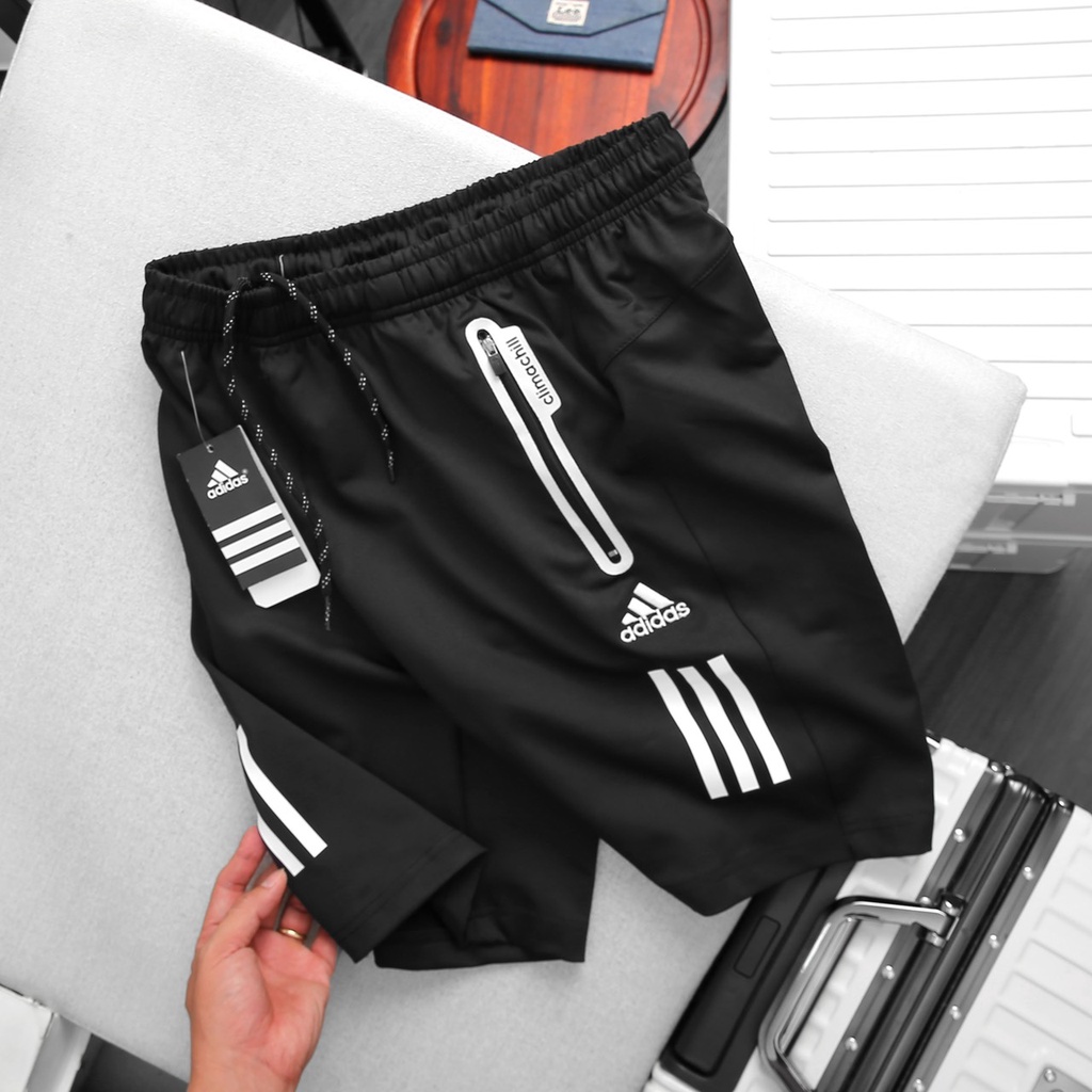 Quần short thể thao gym bigsize cao cấp quần đùi nam thun lạnh co dãn xuất khẩu STT - HM - 008 YG