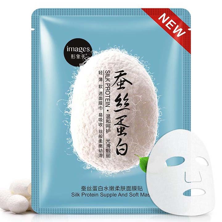 Mặt nạ dưỡng da tơ tằm hãng Images nội địa trung | BigBuy360 - bigbuy360.vn