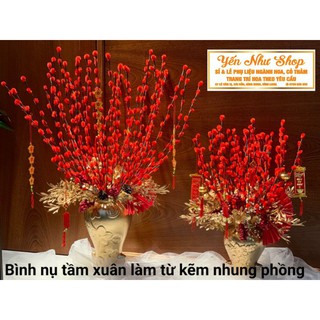 COMBO NGUYÊN LIỆU VỀ LÀM NỤ TẦM XUÂN 50 NHÁNH
