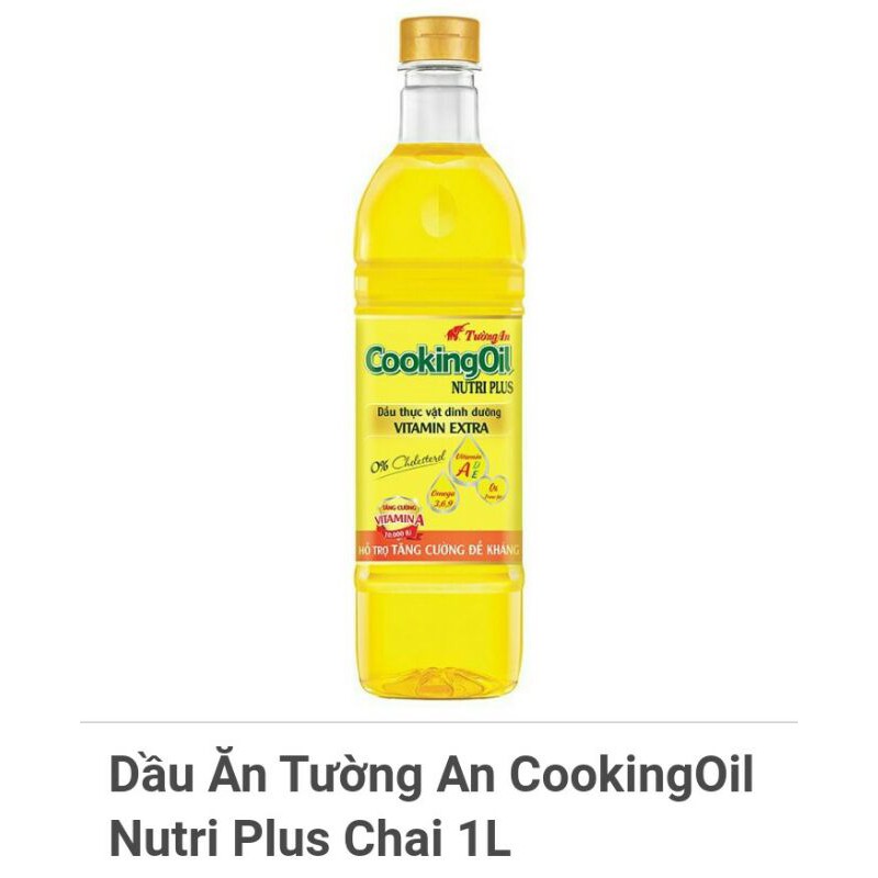 Dầu ăn Tường An Cooking oil chai 1L