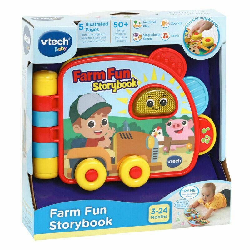 Đồ Chơi Trẻ Em Vtech - 80-502063 Farm Fun - Sách Âm Nhạc