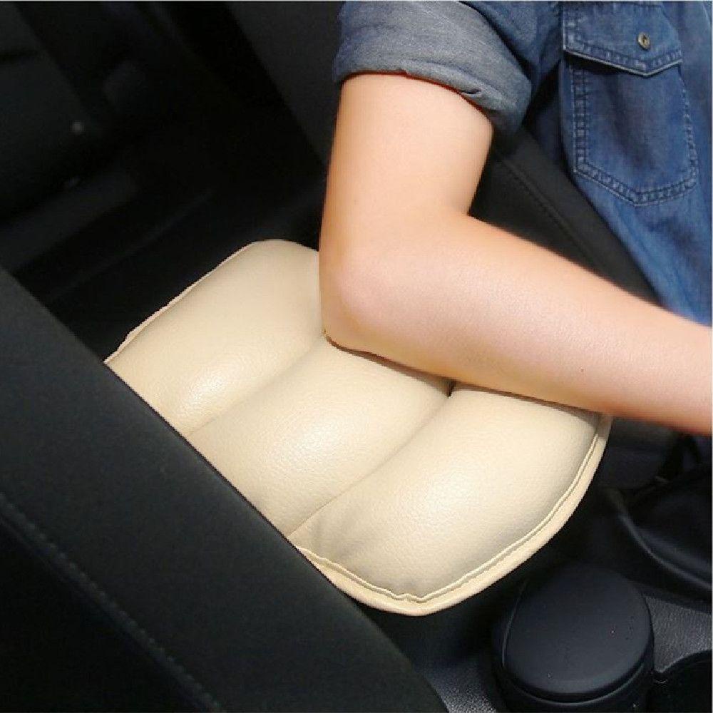 MAYSHOW Đệm Da PU Lót Hộp Tỳ Tay Trang Trí Nội Thất Xe Hơi