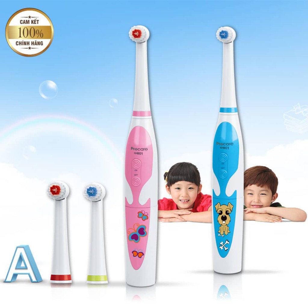 Bàn chải đánh răng máy trẻ em - Procare KHB01