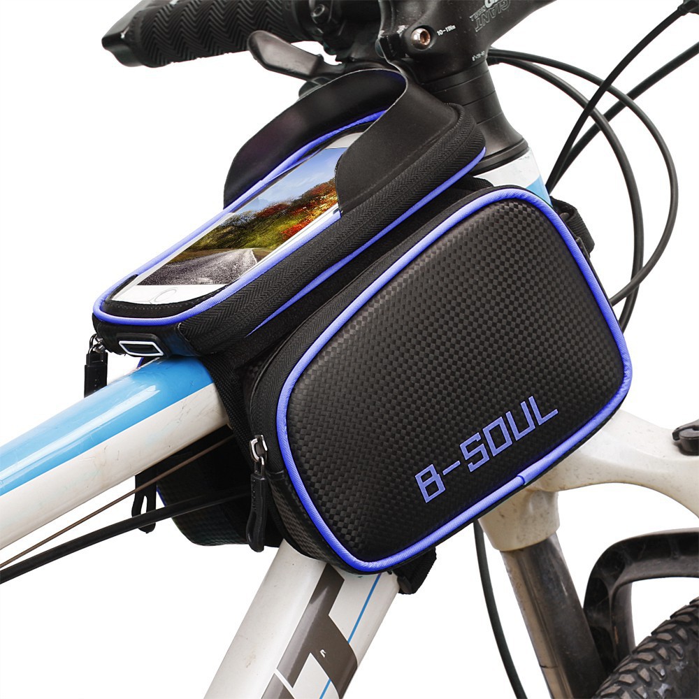 Túi treo sườn xe đạp B-SOUL túi treo xe đạp cảm ứng chống thấm nước tiện dụng