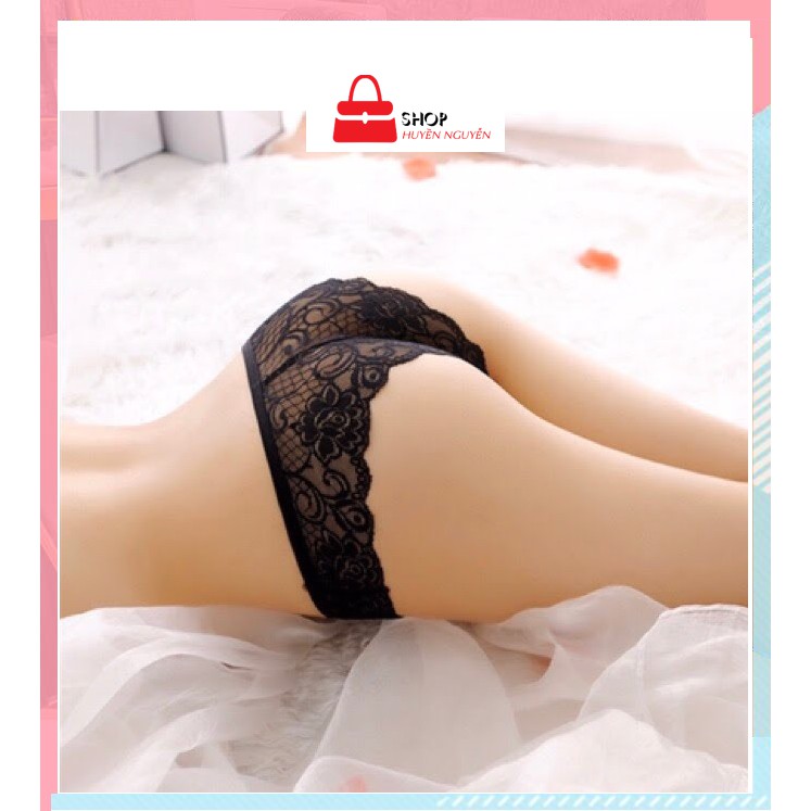 Quần lót ren CARLA nữ gợi cảm sexy siêu mỏng nhiều màu, mềm mịn quyến rũ