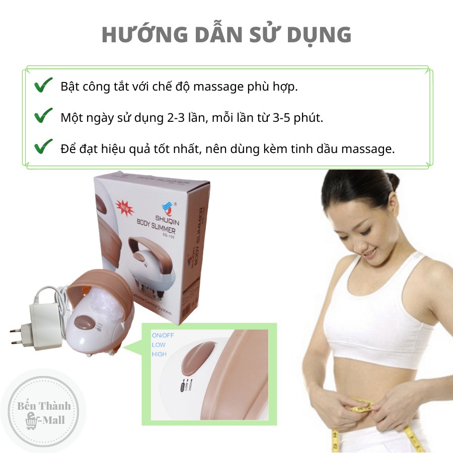 Máy massage cầm tay BODY SLIMMER SQ-100 [Massage thon gọn]