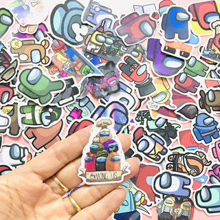 Sticker/ hình dán Game Among Us (Bộ 10-50 sticker)