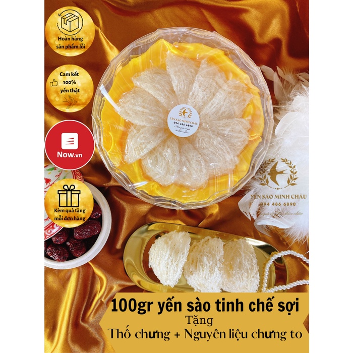 Yến Sào Tinh Chế Sợi Dài loại 1 🎁 thố chưng + nguyên liệu chưng Cung Đình! | BigBuy360 - bigbuy360.vn