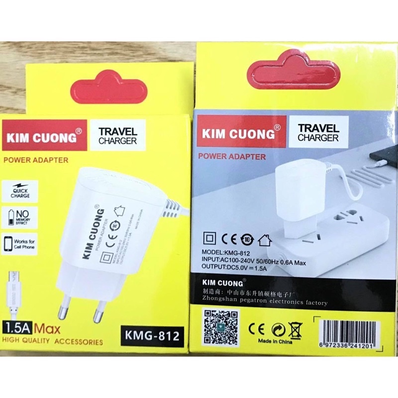 Sạc Kim Cương KMG 812 Chui Micro