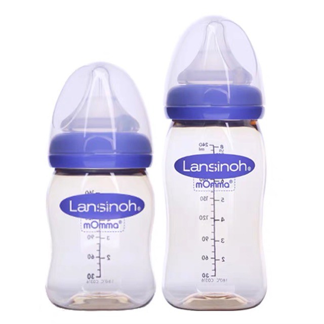 Bình sữa Lansinoh Momma 160ml / 240ml