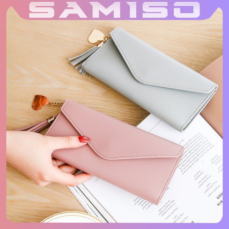 Ví nữ dài cầm tay đẹp đựng tiền nhiều ngăn thời trang cao cấp DA70 | BigBuy360 - bigbuy360.vn