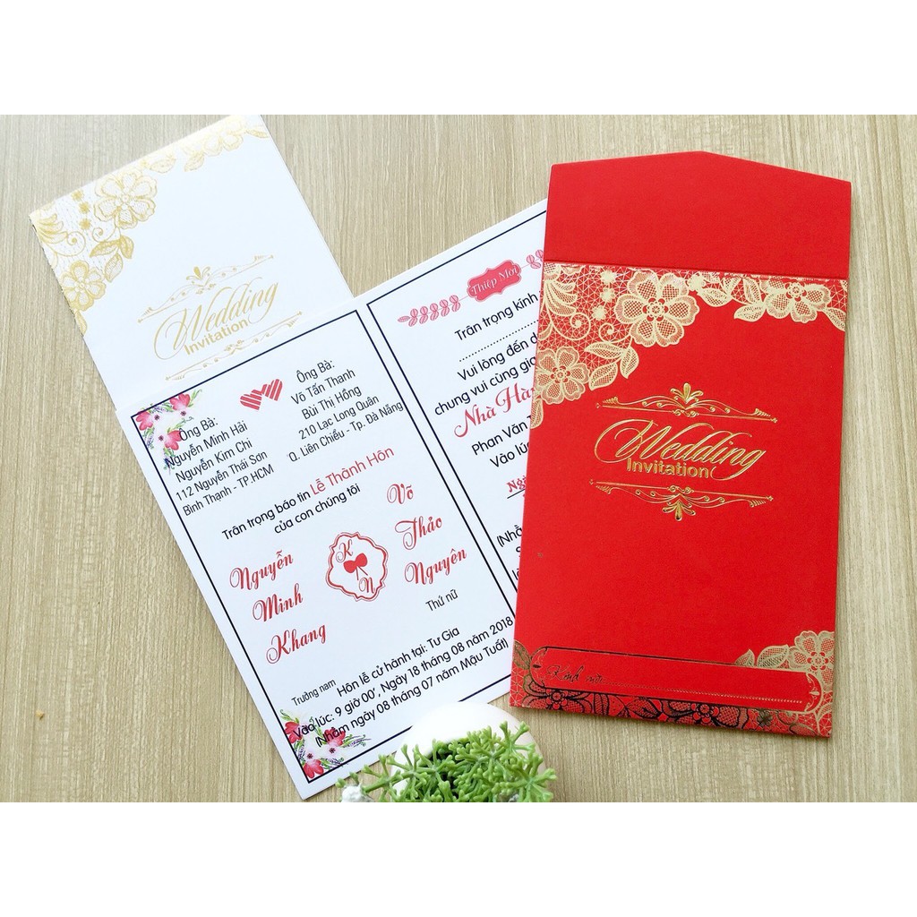 💙 Thiệp cưới đồng giá 2.400đ