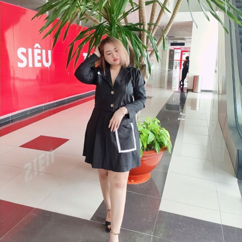 Váy Bigsize, Set Túi Viền S238  60-100 Kg A | BigBuy360 - bigbuy360.vn