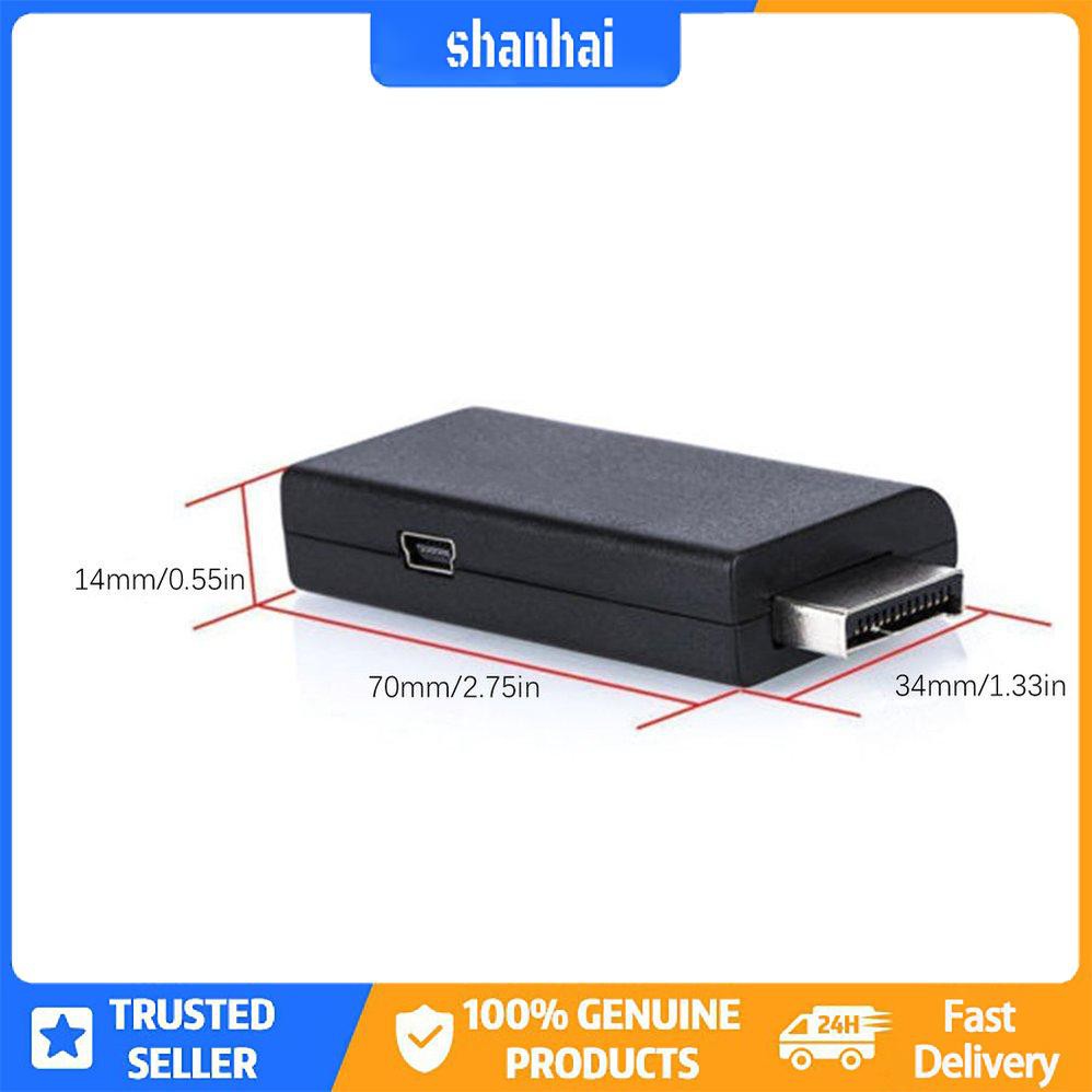 Bộ chuyển đổi video âm thanh tương thích PS2 sang HDMI Cáp AV HDMI tương thích