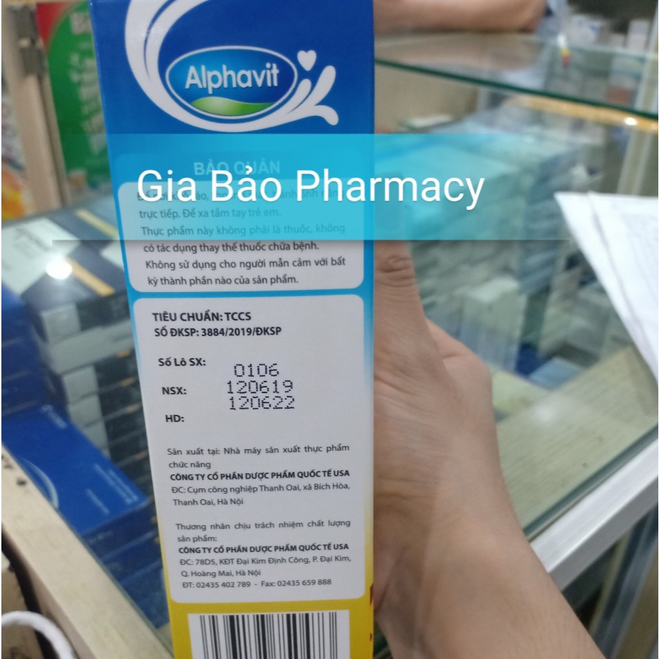 ALPHAVIT CALCIUM NANO tăng cường canxi cho hệ xương chắc khỏe