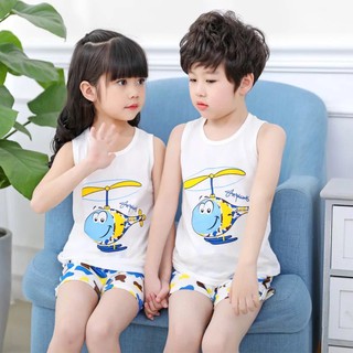 Bộ ba lỗ size đại cho bé trai bé gái mẫu số 05