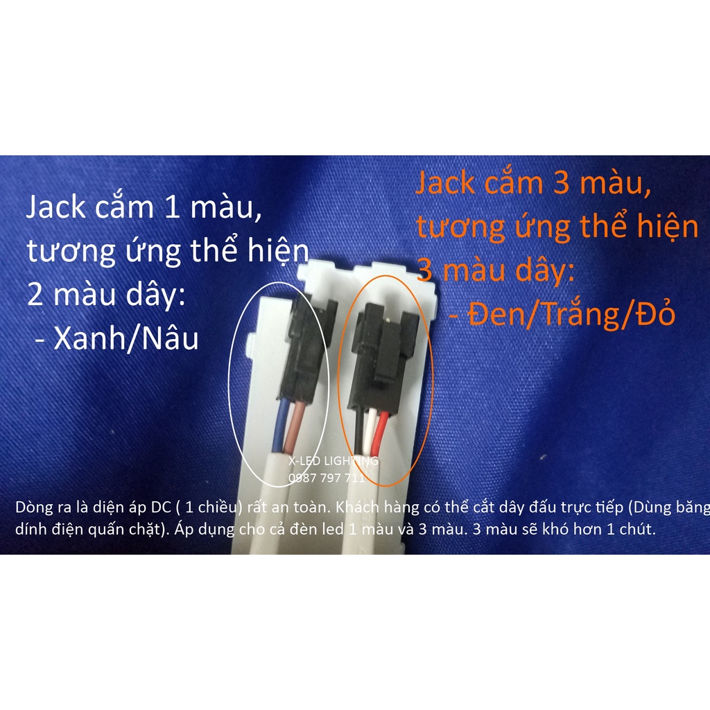 Chấn lưu, nguồn đèn, tăng phô, driver, balát:  5w- 7w - 9w - 12w - 18w - 24w - 50w