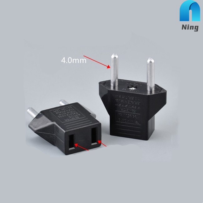 Ổ Cắm Điện Us / Eu / Uk / Au Màu Đen Tiện Dụng Mang Theo Du Lịch