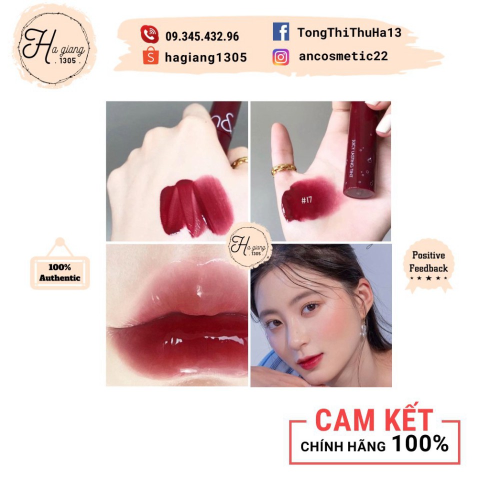 [khoivu]  Son Tint bóng Romand Juicy Lasting Tint màu 17 PLUMCOKE 64 | BigBuy360 - bigbuy360.vn