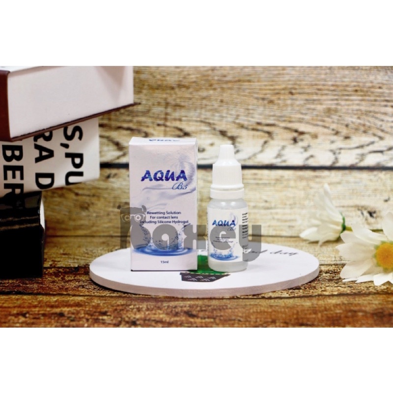 Nước nhỏ mắt dùng kính áp tròng Aqua B5 chính hãng Hàn Quốc
