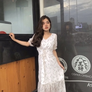 xả kho 🌺 Đầm maxi thắt eo sale