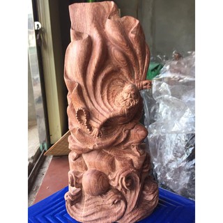 Tượng đạt ma múa võ cao 40cm