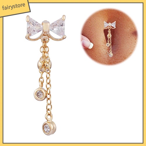 Khuyên Rốn Hình Nơ Quyến Rũ 14g