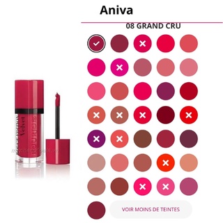 Son kem lì BJ Bourjois Velvet chính hãng Pháp đủ bill chuẩn Auth Aniva