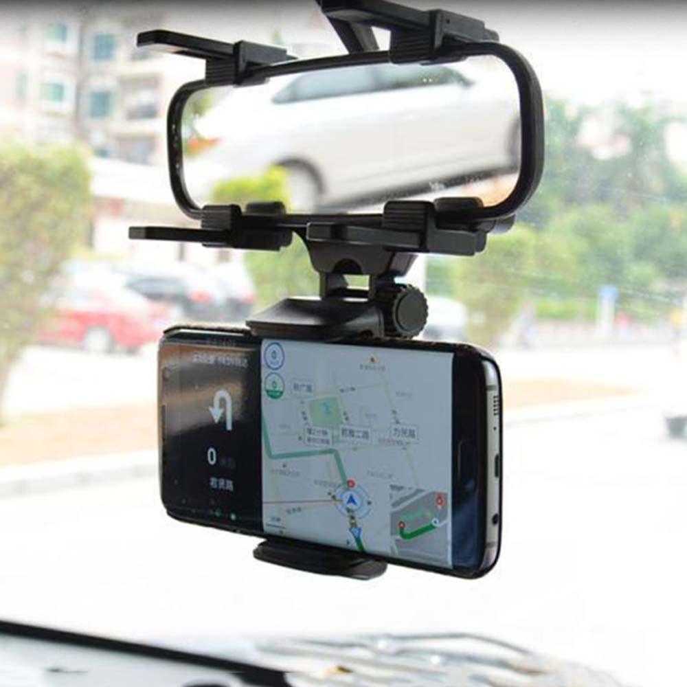 Giá Đỡ Điện Thoại / Thiết Bị Định Vị GPS Màn Hình 4-7in Bằng ABS Tiện Dụng Cho Xe Hơi