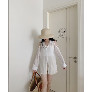 áo sơ mi voan hở vai SA331 1994closet