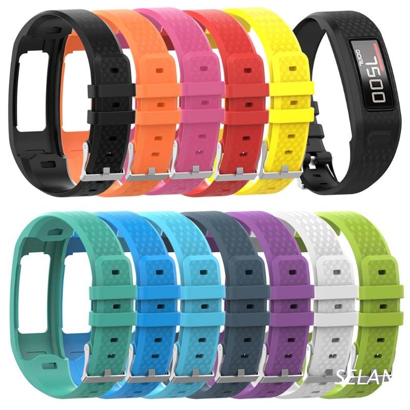 Dây đeo silicon mềm thay thế cho Garmin Vivofit 1/2