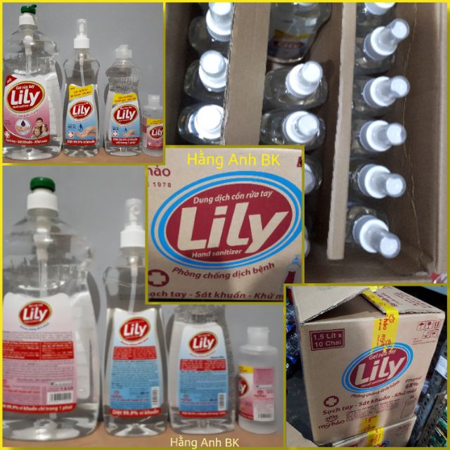Gel/ nước rửa tay khô LiLy (Mỹ Hảo)