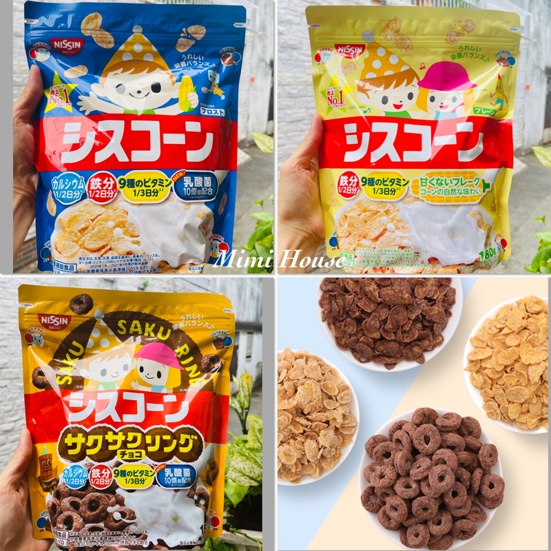 Ngũ cốc ăn liền Nissin Nhật Bản cho bé từ 18 tháng