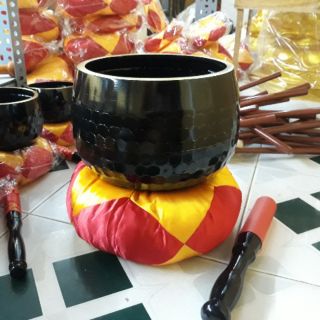 Chuông đen Đài Loan vẫn lục giác 10inch đk 24.5cm